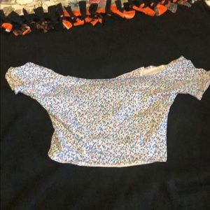 Hollister off the shoulder crop top
